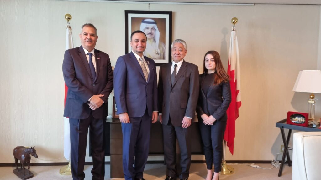 CEO of Bahrain Tourism and Exhibitions Authority Dr. Nasser Qaedi in Japan. (Supplied)