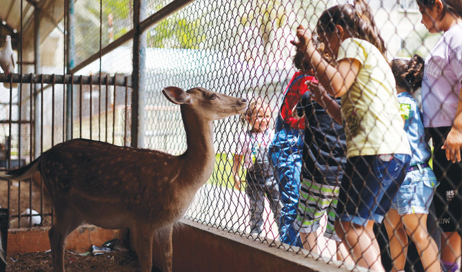 There were once six zoos in Gaza, a narrow coastal enclave which has been closed off behind security walls since 2007. (Reuters)