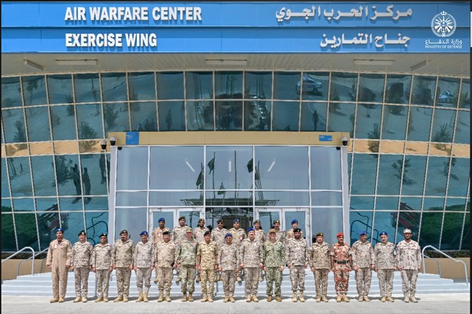 The closing ceremony was attended by Chief of the General Staff Lt. Gen. Fayyad Al-Ruwaili, the chiefs of staff of the participating countries, Commander of the Saudi Air Force Lt. Gen. Turki bin Bandar bin Abdulaziz, and a number of senior officers of the Saudi Armed Forces.(Twitter/@modgovksa)