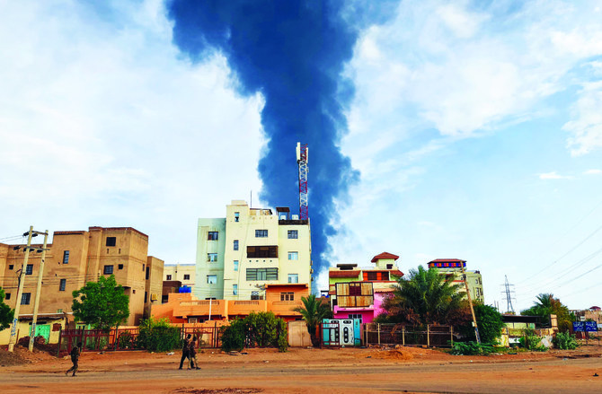 The fighting which began on April 15, has turned the metropolitan area including Khartoum and its sister cities Bahri and Omdurman into a war zone. (AFP)