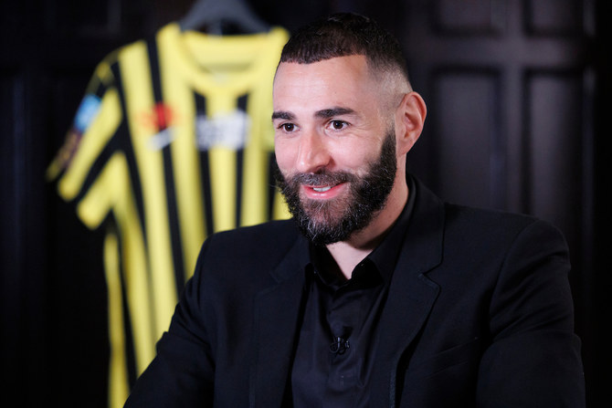 Karim Benzema signs for Saudi club Al Ittihad. (Supplied/Al-Ittihad)