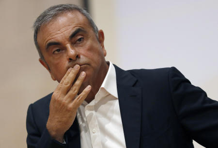 Carlos Ghosn . (AP/file)