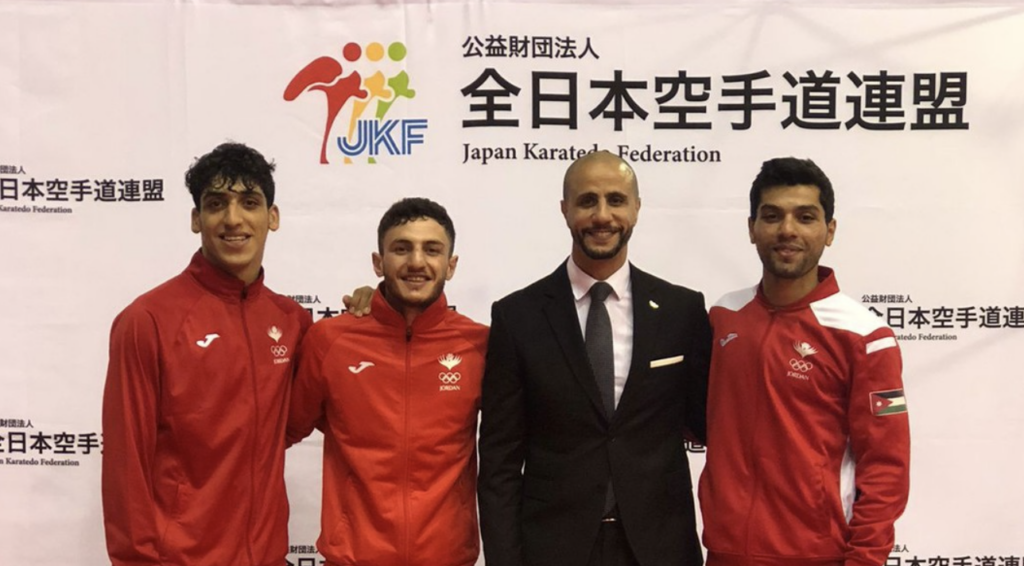 The Jordanian karate team now has a total of 6 colored medals, including  four gold, one silver, and one bronze, in this year's World League rounds. (Instagram/@jordanolympics)