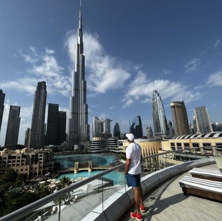 Chairman and CEO of Dubai-based Baseball United Kash Shaikh. (Baseball United)