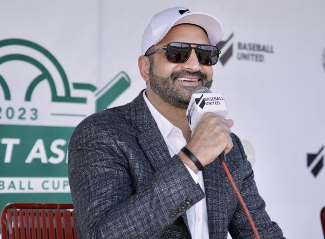 Chairman and CEO of Dubai-based Baseball United Kash Shaikh. (Baseball United)