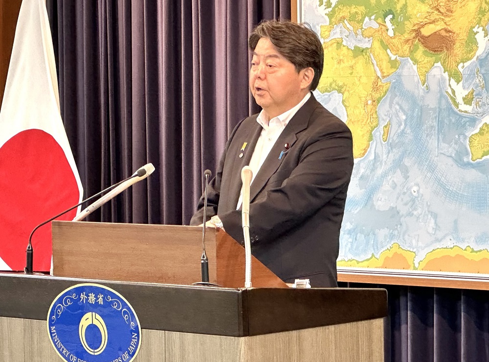 Japan Foreign Minister HAYASHI Yoshimasa. (ANJ)