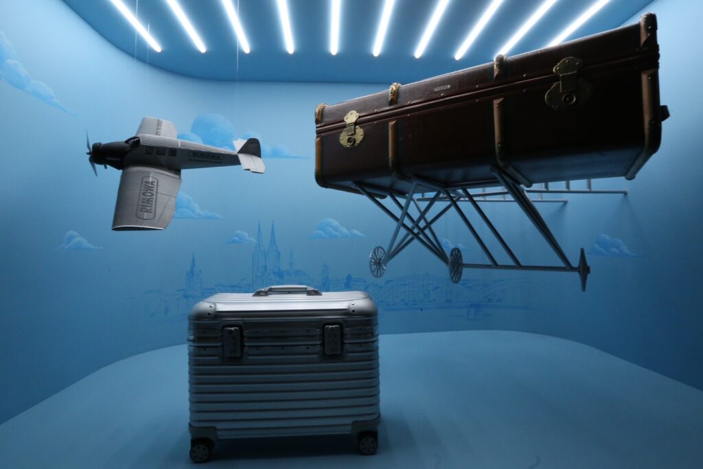 Rimowa luggage company celebrates 125th anniversary with Tokyo retrospective. (ANJ)