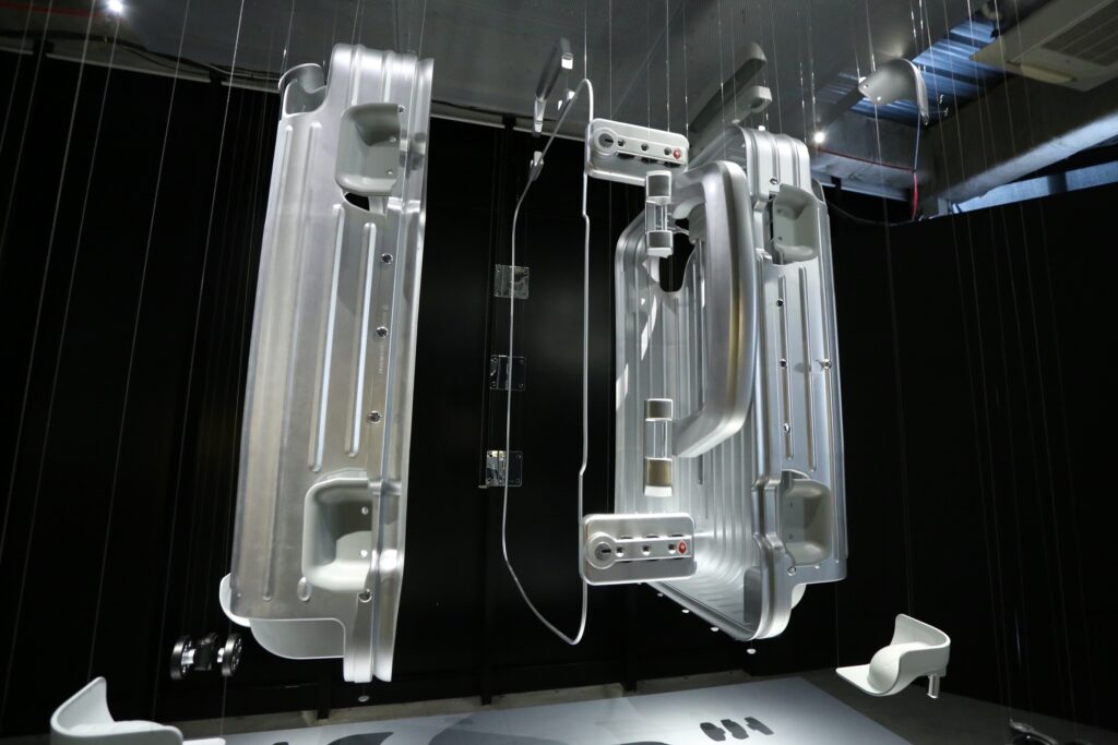 Rimowa luggage company celebrates 125th anniversary with Tokyo retrospective. (ANJ)