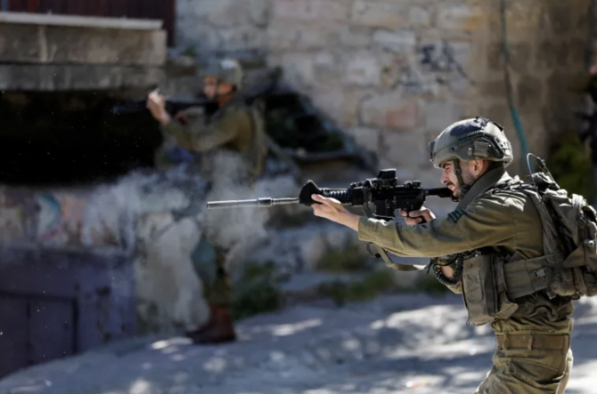 An Israeli soldier who killed a Palestinian toddler in a car two weeks ago thought he was shooting at gunmen, the army said on June 14, 2023, blaming a mix-up caused by another soldier firing in the air in violation of regulations. (Reuters/File)