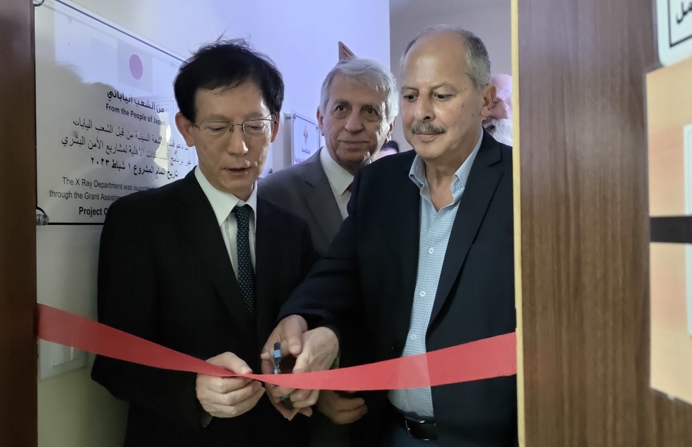 Japan provided advanced medical equipment to Al Nadwah Social and Cultural Club’s medical dispensary in Aley, Lebanon. (Supplied)