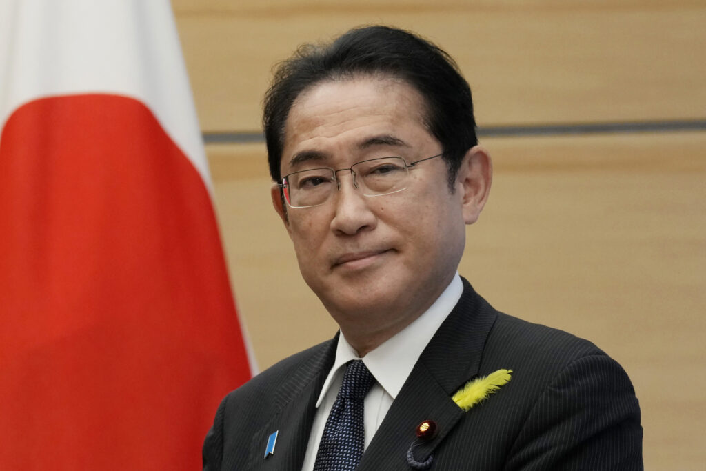 The new sanctions, approved by the cabinet of Prime Minister KISHIDA Fumio on Friday, will take effect on August 9. (AP)