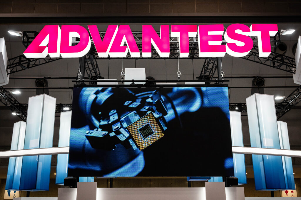 Advantest is a dominant player in chip testing equipment (AFP).