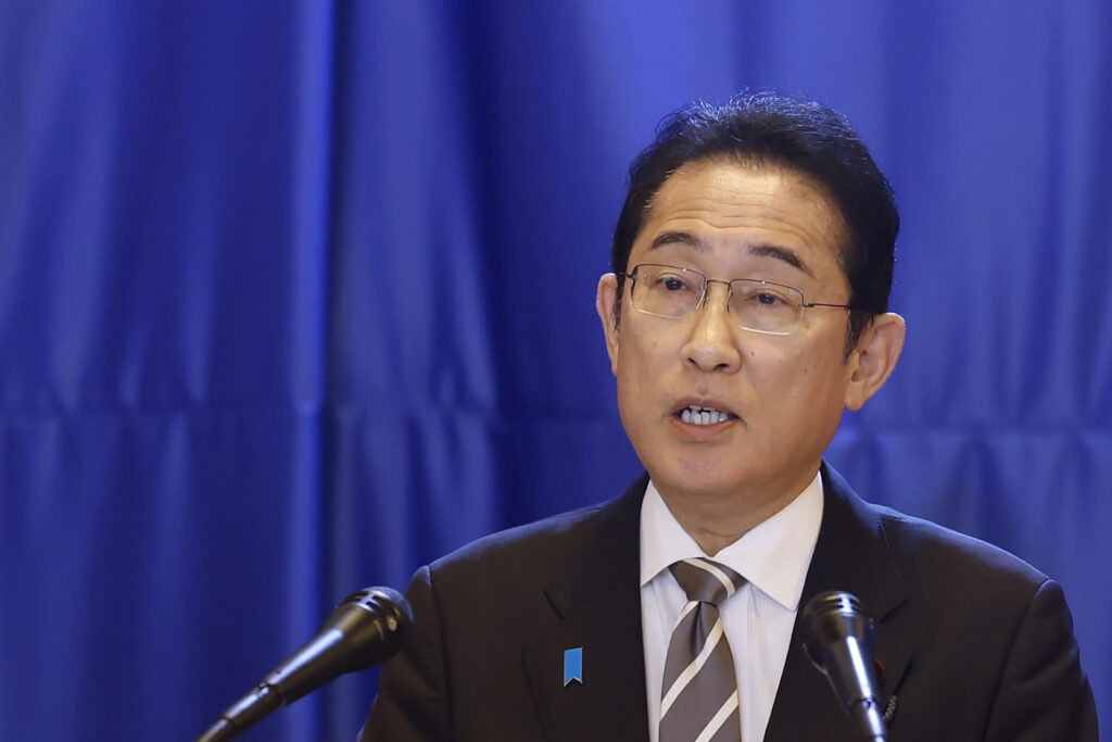 Kishida said that Japan-South Korea relations are 