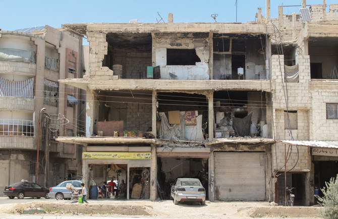 At least 350,000 people have been killed, millions uprooted and public infrastructure left were in ruins after more than 12 years of conflict in Syria. (Reuters)