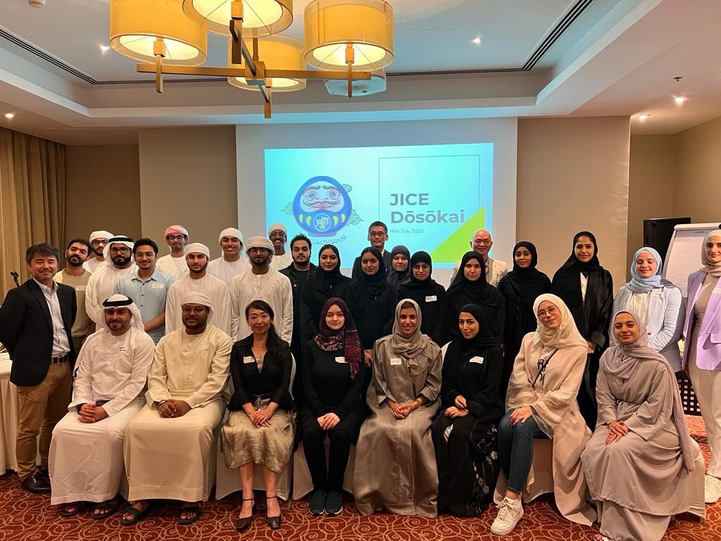 The event featured fun activities and remarks of JICE organization in the UAE. (Supplied)