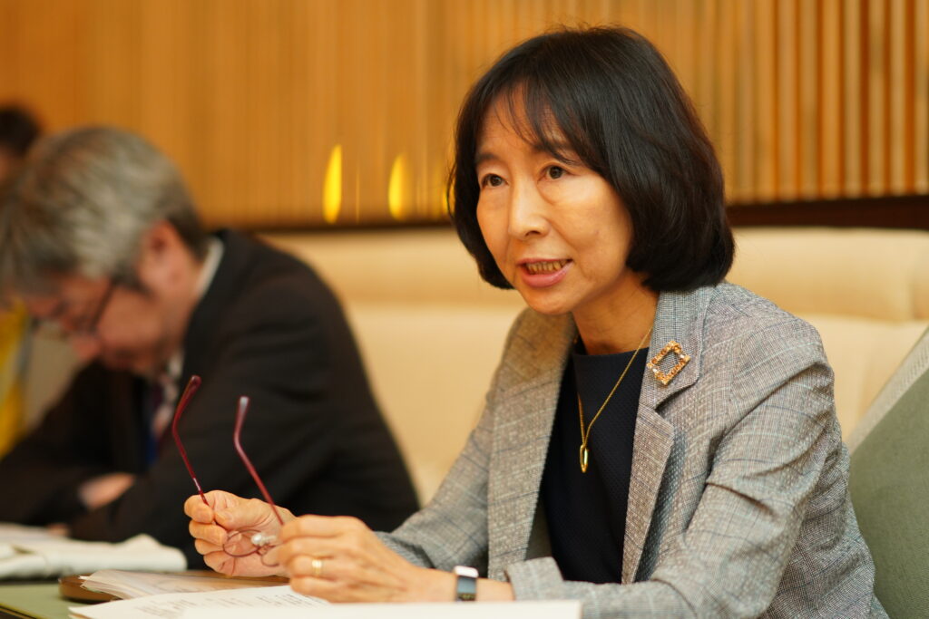 Japan Ministry of Foreign Affairs’ Press Secretary ONO Hikariko. (ANJ)