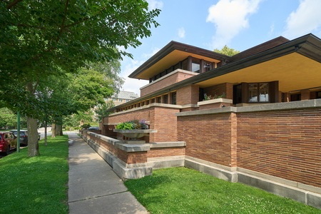 Robie House Courtyard (Supplied). 