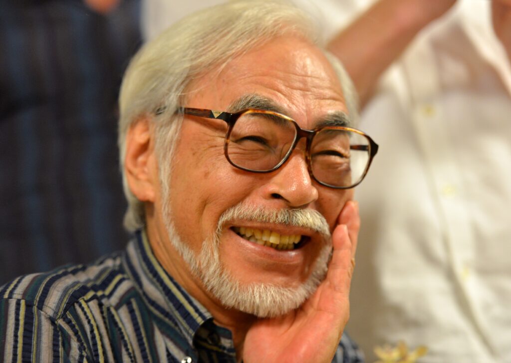Japanese anime master Hayao Miyazaki.