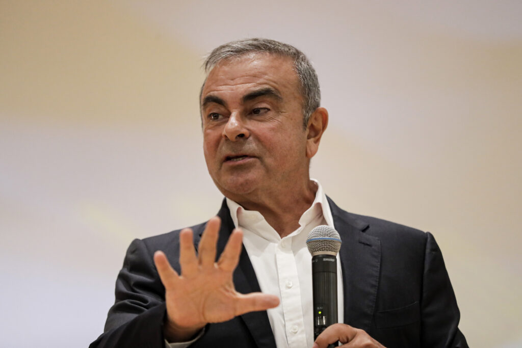 Former Nissan Motor Co. Chairman Carlos Ghosn.