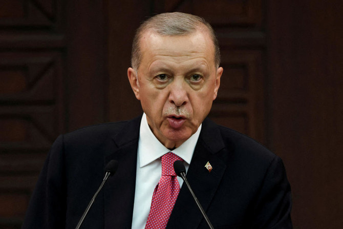 President Recep Tayyip Erdogan on Friday appeared to leave open the possibility of backing Sweden’s NATO candidacy. (Reuters/File Photo)