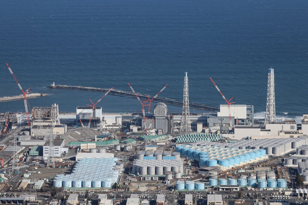 The Japanese government is preparing to start the planned release of treated water from the disaster-crippled Fukushima(AFP)