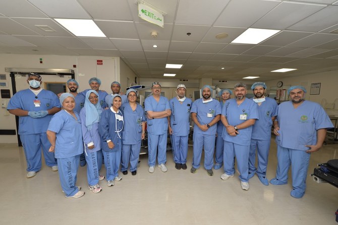King Faisal Specialist Hospital and Research Center has achieved a milestone by using advanced robotic technology to implant electrodes into the brain of a patient with refractory epilepsy. (SPA)