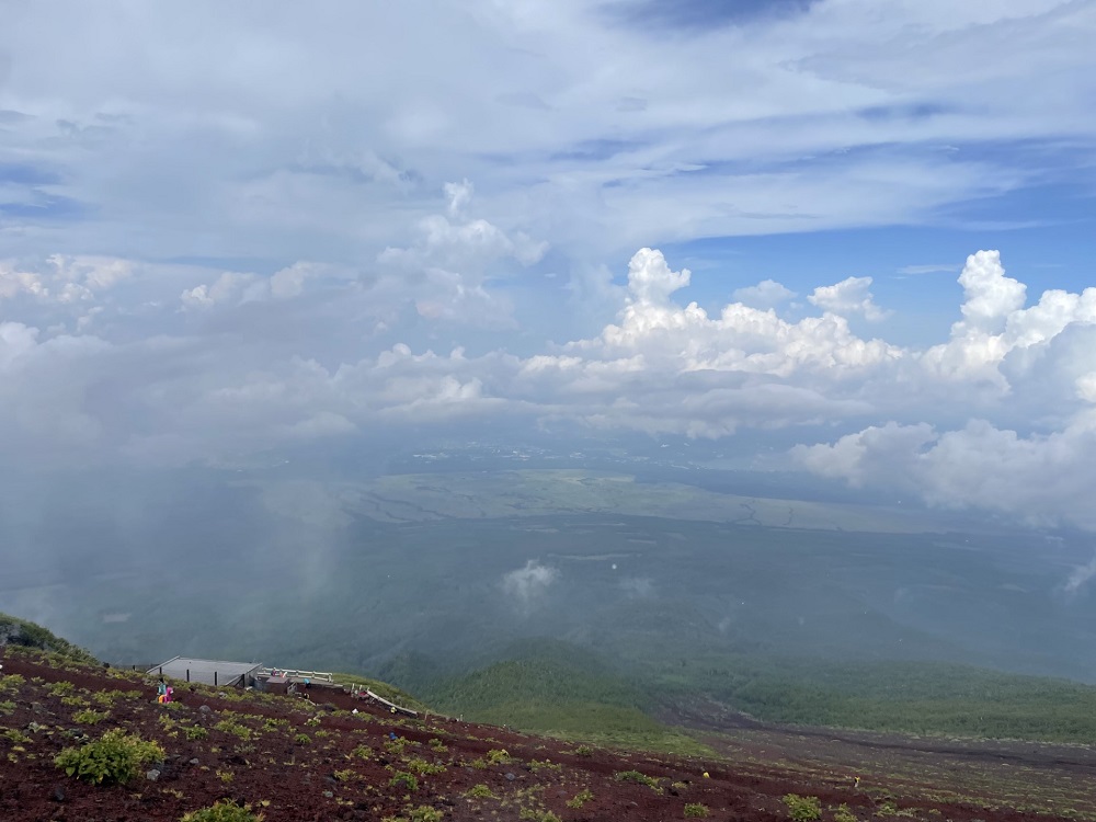 With the pandemic all but over, the number of climbers visiting Mt. Fuji has doubled since last year and is on track to reach more than 300,000 for the first time in 10 years. (ANJ)