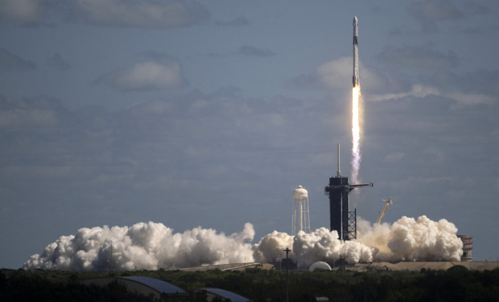 The $100-million mission is expected to reach the moon by February after traveling along a looping, fuel-efficient trajectory of Earth to moon orbits. (AFP)