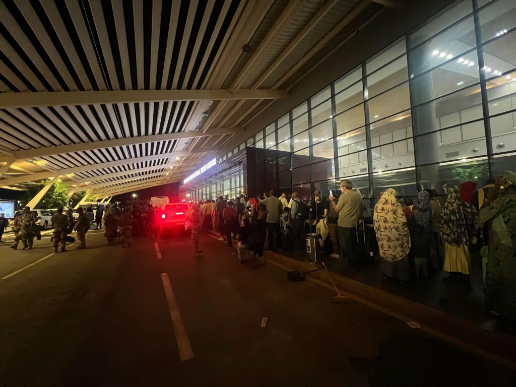 Matsuno also said that the government raised on Tuesday its travel alert for Niamey to Level 3, which calls for avoiding any trips to the city. (AFP)