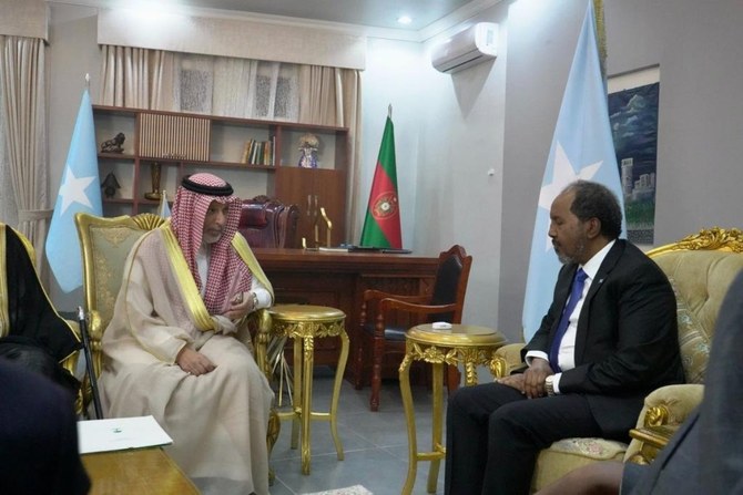 Somalia’s president Hassan Sheikh Mahmoud has pledged his support for Saudi’s Expo 2030 bid. (SPA)