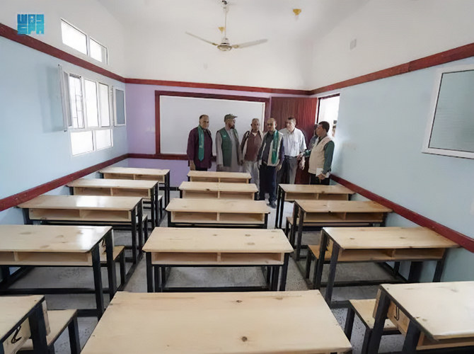 KSrelief hands over three Schools to Yemeni Ministry of Education after having been rehabilitated in Lahj Governorate. (SPA)