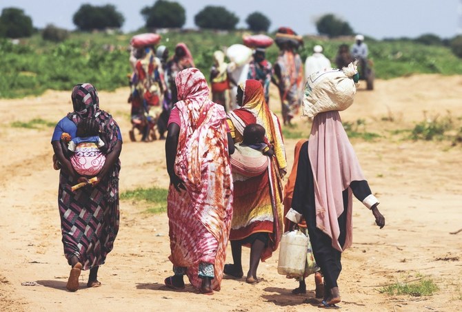 The risk of gender-based violence is especially high when women and girls are on the move seeking safer locations. (Reuters)