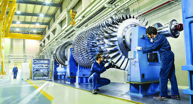 Saudi Arabia’s overall industrial production index increased by 0.5 percent in June from the previous month in 2023, according to official data. (File)