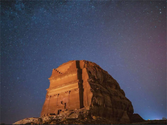 Starry sky of AlUla unveiling the ancient connection between archaeology and astronomy. (Supplied)