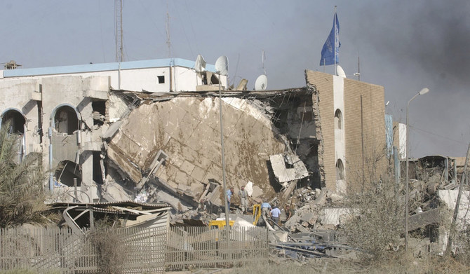 The bombing was the deadliest attack against UN staff in its history. (AP)