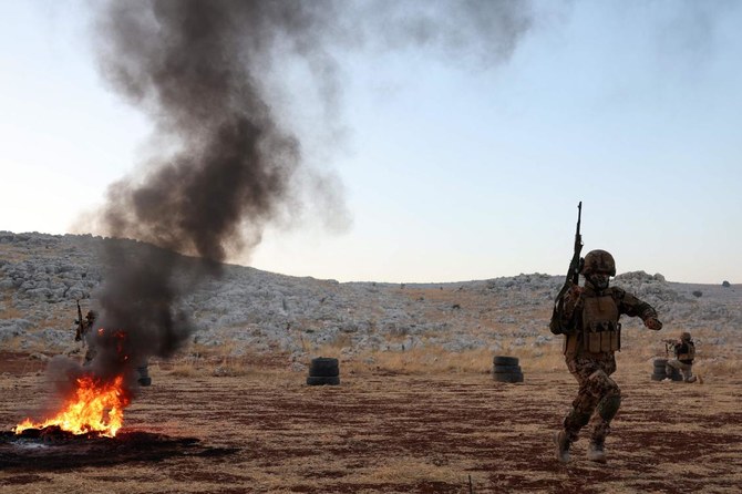 Militant group Hayat Tahrir Al-Sham controls swathes of Idlib province. (File/AFP)