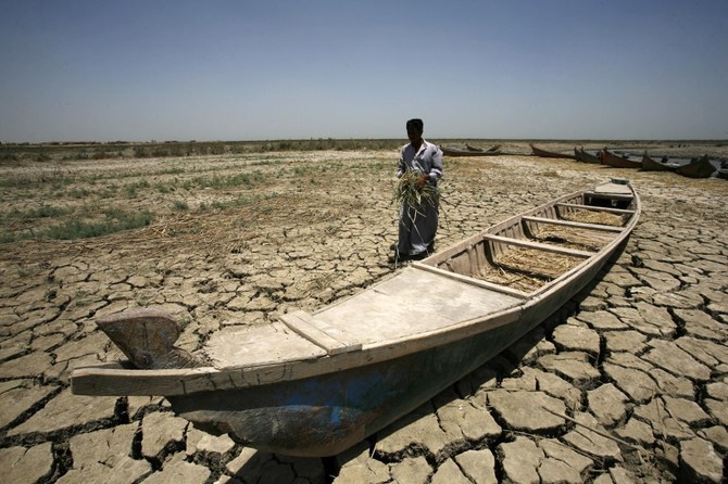 The “Green in Arabic” media platform aims to raise awareness about climate change. (File/AFP)