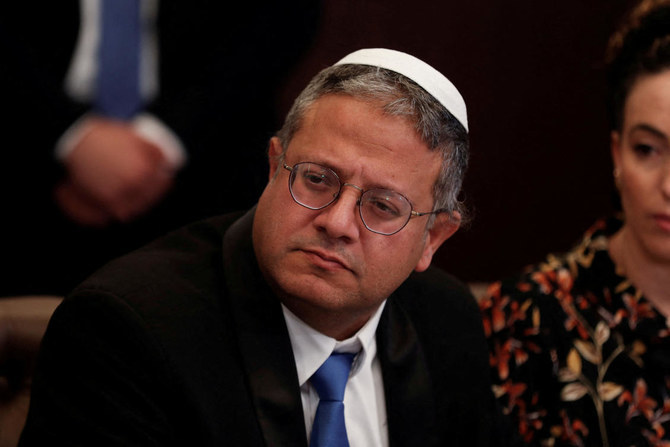 The US State Department has strongly condemned remarks made by Israel’s national security minister Itamar Ben Gvir and labelled them by “inflammatory comments” and “all racist rhetoric.” (Reuters/File)