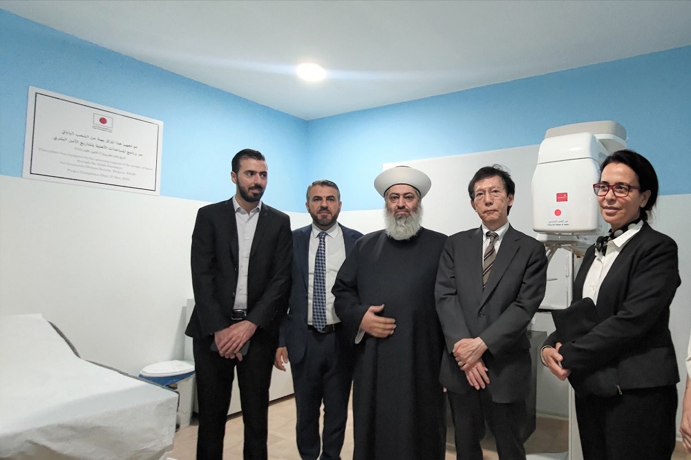 Japan continues to go the extra mile in providing medical aid to the Lebanese health sector. (Supplied)