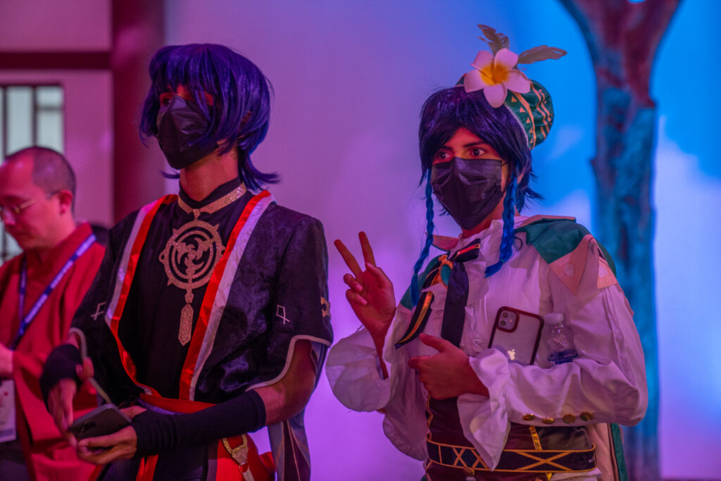 Gamers8’s Japamura, supported by Saudi Airlines and presented by Abdullatif Jameel, is back this year for the third time in Boulevard Riyadh City.(AN photo by Huda Bashatah)