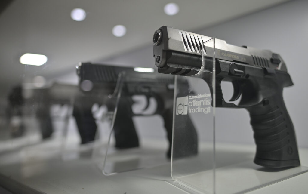 The government also presented the idea that weapon parts not capable of killing or injuring people themselves should not be considered weapons. (AFP)