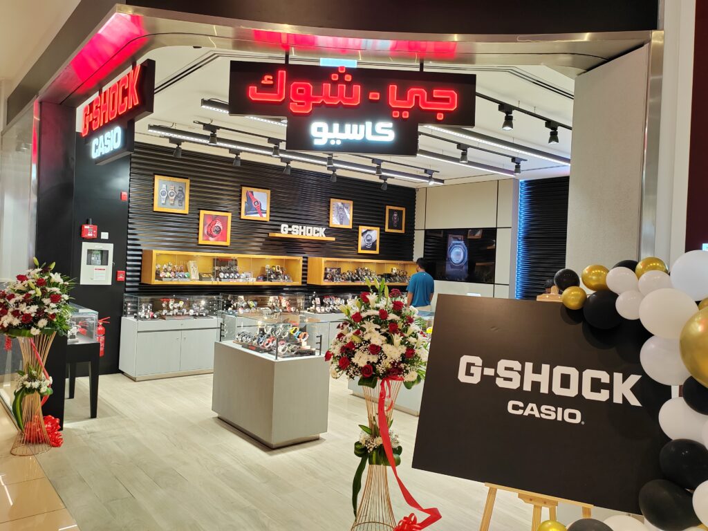 G-SHOCK's branch in Abu Dhabi’s Al Wahda Mall. (Supplied)