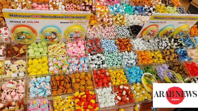 Abu Dhabi’s Kinokuniya bookstore collaborates with Japanese eraser company｜Arab News Japan