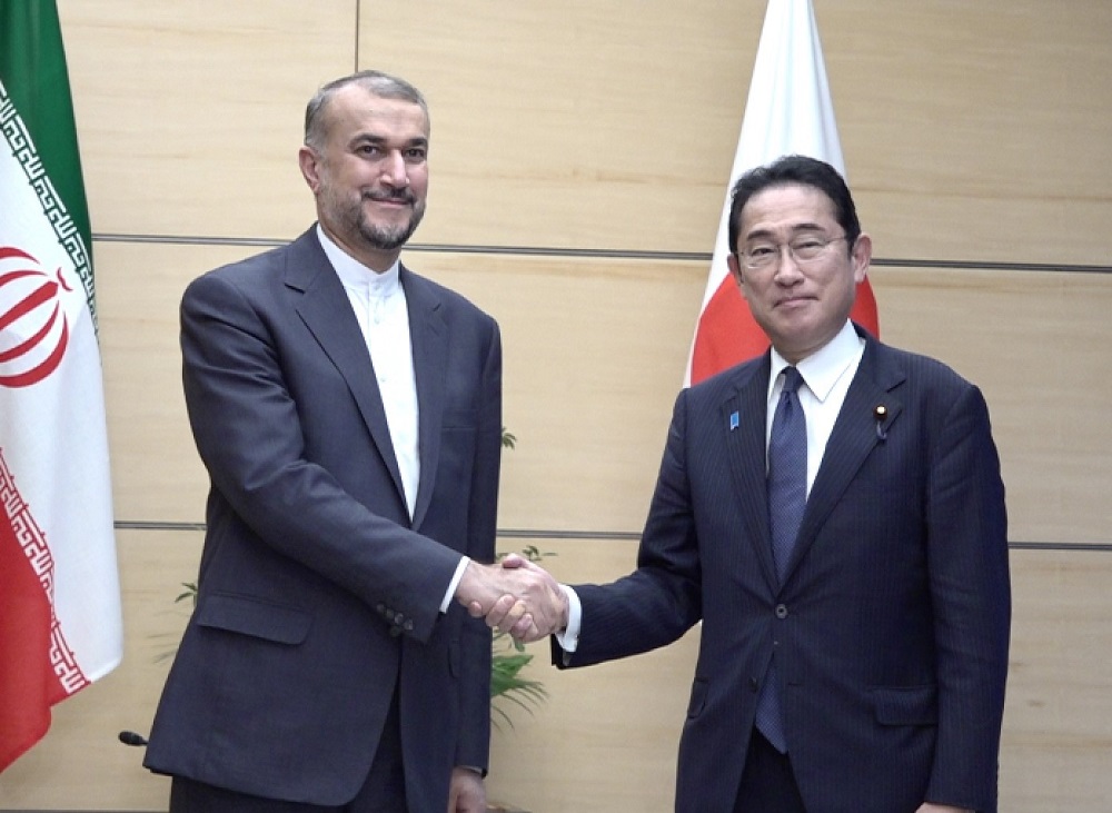 Hossein Amir Abdollahian, the Minister of Foreign Affairs for the Islamic Republic of Iran, paid a courtesy call on Japanese Prime Minister KISHIDA Fumio on Monday. (ANJ)