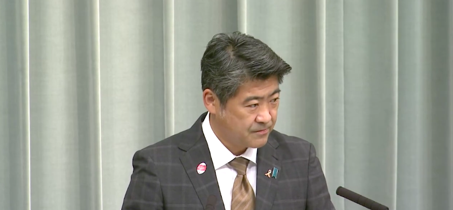 Japanese Deputy Chief Cabinet Secretary Seiji Kihara