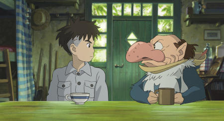 This image released by GKIDS shows a scene from Hayao Miyazaki's 