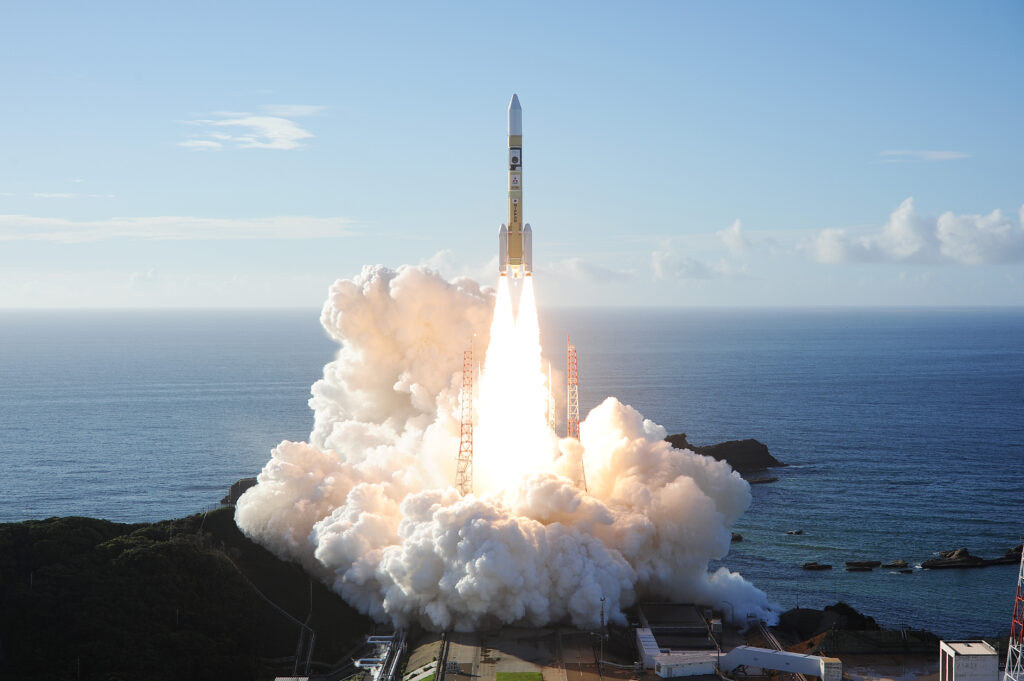 Japan's Mitsubishi Heavy Industries said on Monday it planned to launch its H-IIA rocket carrying a moon lander on Thursday. (AFP)
