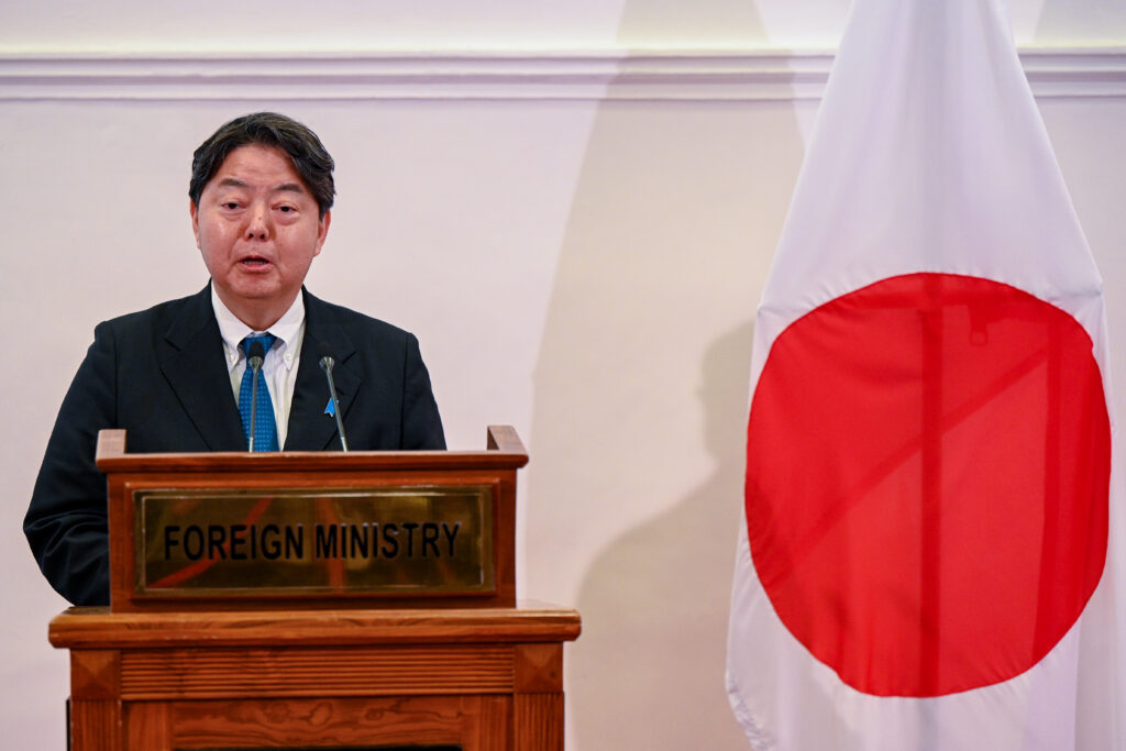 The Sept. 7 meeting comes after Japan’s Prime Minister Kishida toured the Gulf region in July. (AFP)