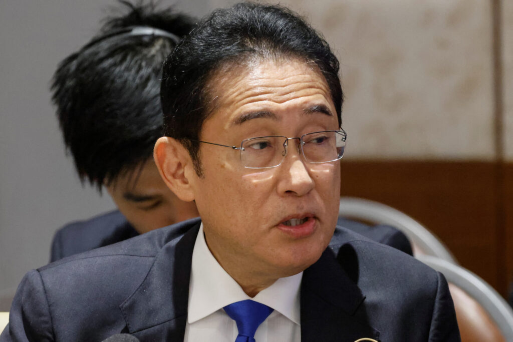 “I am deeply grieved and saddened to learn that many precious lives were lost and many people were affected in the earthquake disaster in the central part of the Kingdom of Morocco,” Kishida said. (AFP)
