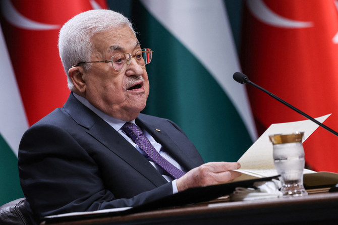 Palestinian president Mahmoud Abbas earlier said Nazis killed millions of Jews “because of usury and money” rather than anti-Semitism. (File/AFP)